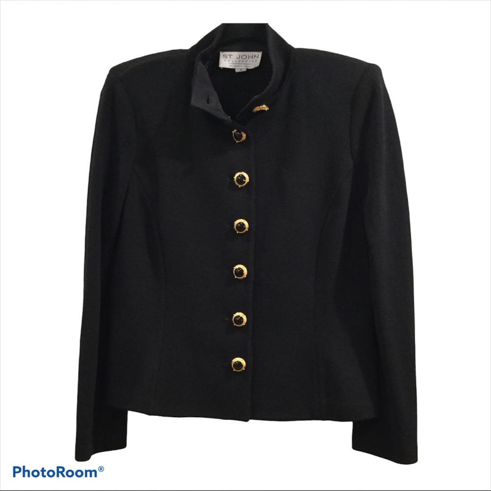 St. John Collection Classic Knit Jacket